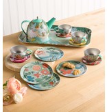 HearthSong Fairy Tin Tea Set