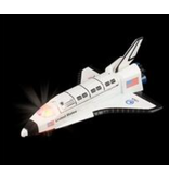 Die Cast Pull Space Shuttle w/lights (1 pc asst colors)