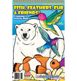 Really Big Coloring Books Fish, Feathers, Fur & Friends Travel Coloring