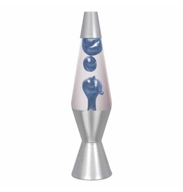 Schylling Metallic Blue and Clear Lava Lamp