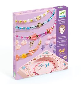 djeco Precious Beads Headband Craft Kit