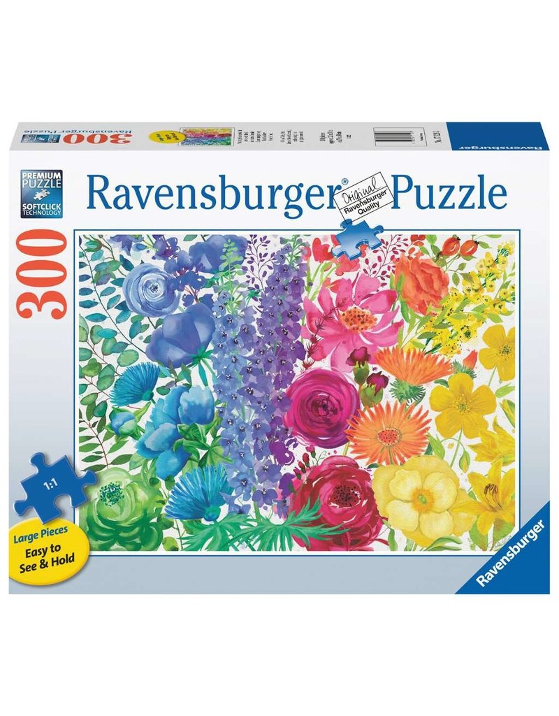 Ravensburger Floral Rainbow 300 pc XL