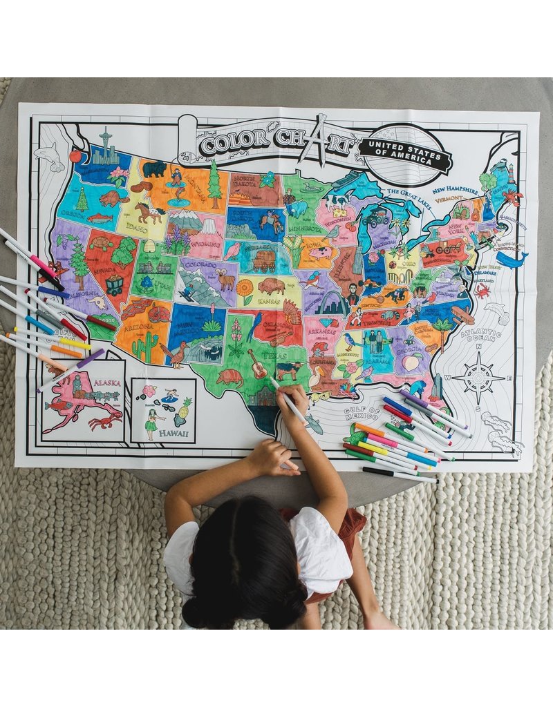 Mindware Color & Find USA and the World