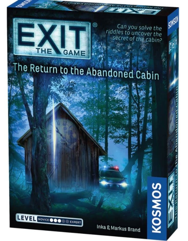 Thames and Kosmos EXIT: The Return to the Abandoned Cabin - Castle Toys and  Games LLC