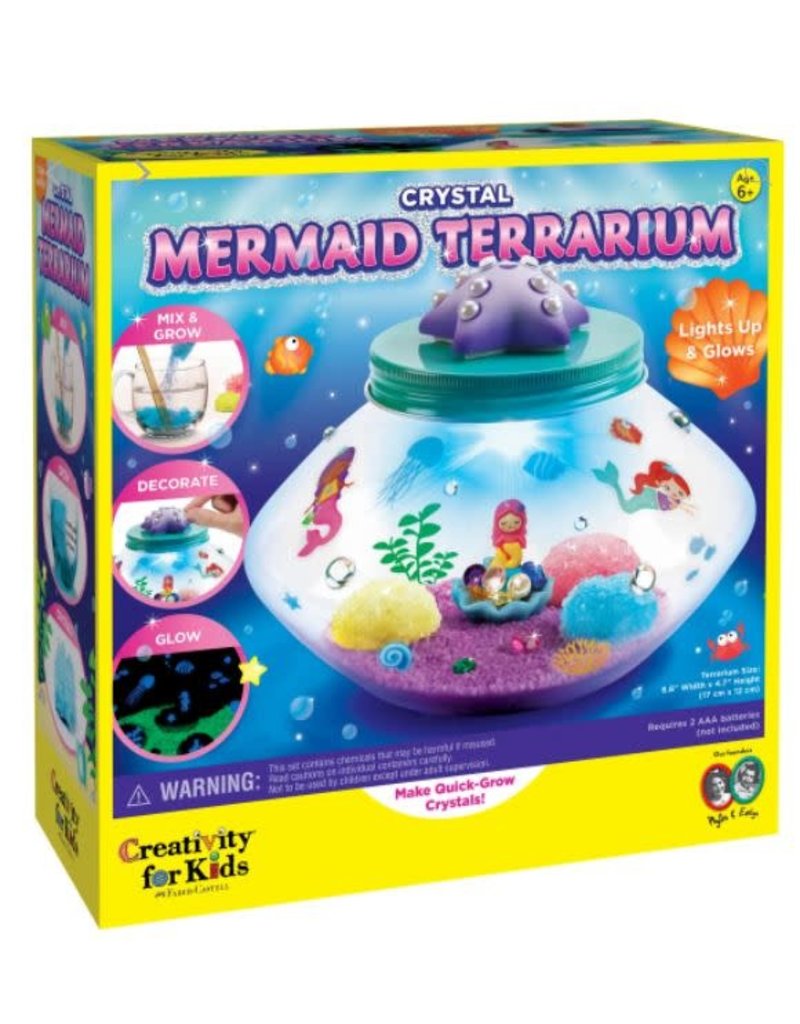 Creativity for Kids Mermaid Terrarium