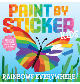 Paint by Sticker Paint by Sticker Rainbows Everywhere