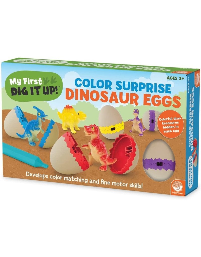 Mindware Color Surprise Dinosaur Eggs