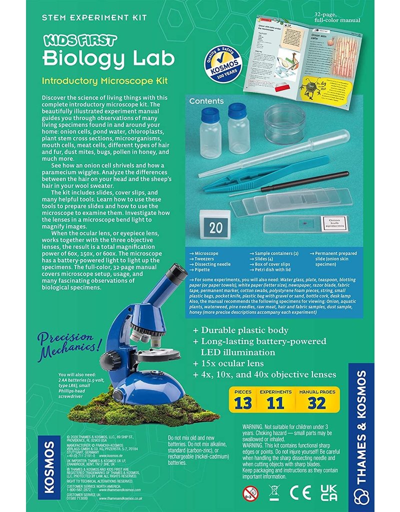 Thames and Kosmos Kids First Biology Lab (microscope)