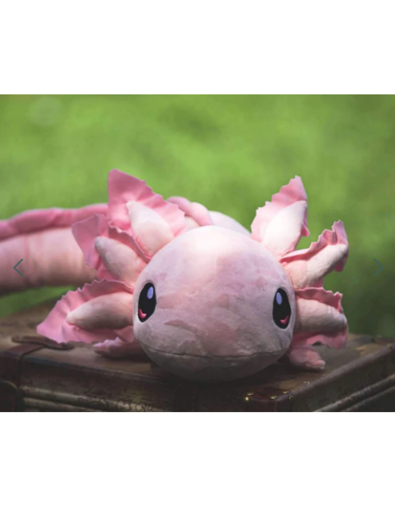 Axol & Friends Axolotl Weighted Plush pink-2 lbs