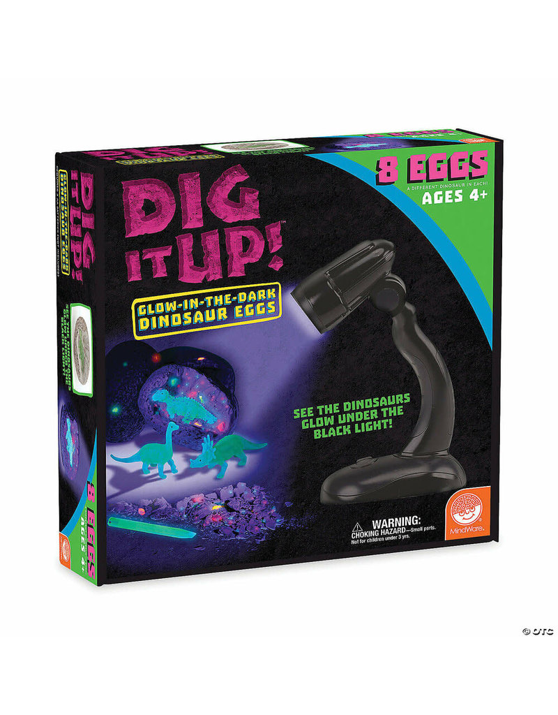 Mindware Dig It Up!: Glow In The Dark Dinosaurs