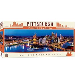 Masterpieces Puzzles Pittsburgh Light-Up Night 1000 pc