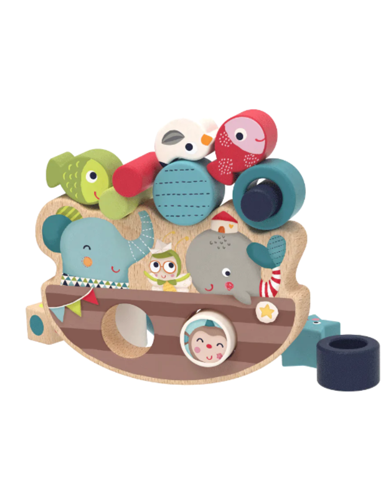 Bababoo & Friends Friends on Board Balancing Game