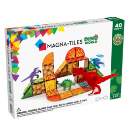 Magna-Tiles Magna-Tiles Dino World 40 pc