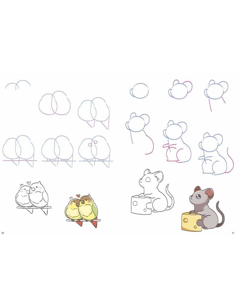 Search Press How to Draw Kawaii Animals in Simple Steps