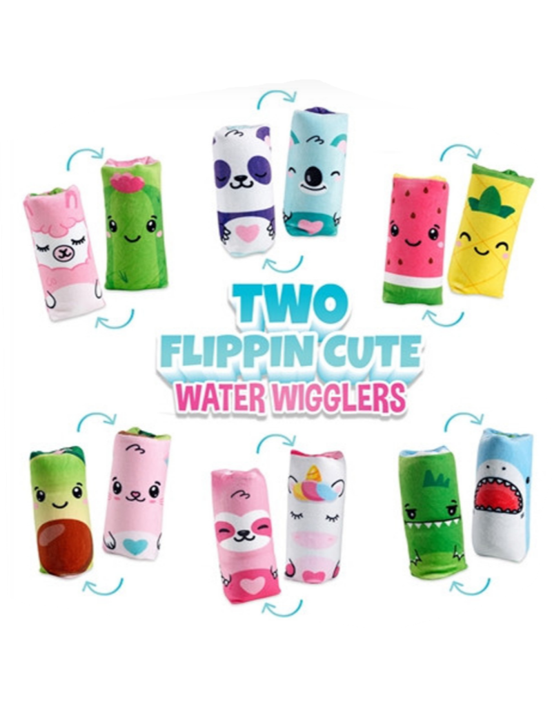 Top Trenz Flippin' Plush Cute Water Wigglers (asst - 1 pc)
