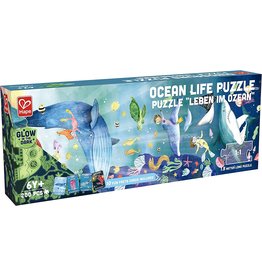 Hape Ocean Life Puzzle - Glow in the Dark