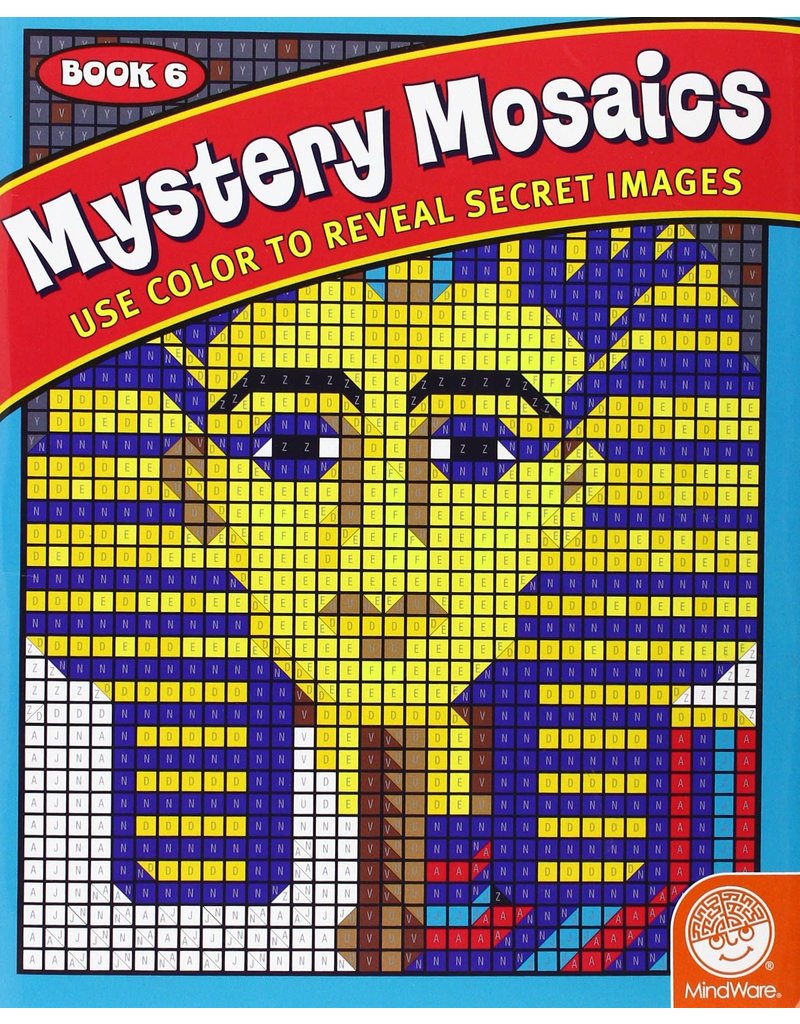 Mindware Mystery Mosaics Book 6