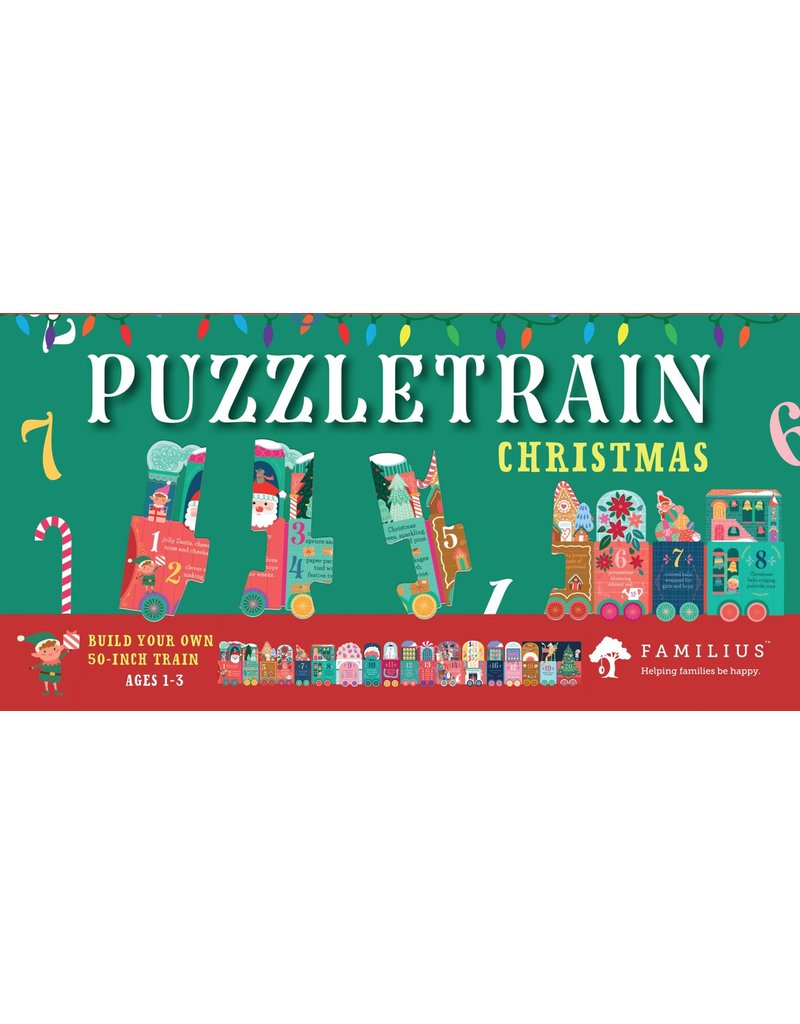 Familius Christmas Train - 24 pc puzzle