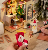 Hands Craft DIY Miniature Christmas Patio