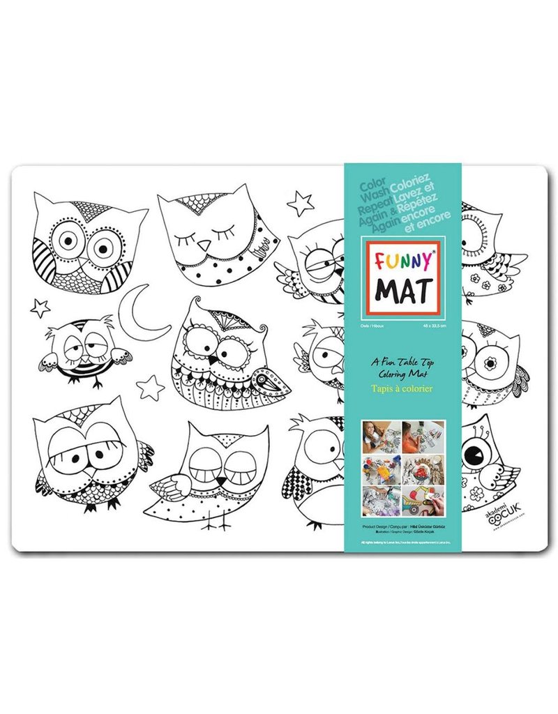 Funny Mat Funny Mat - Owls
