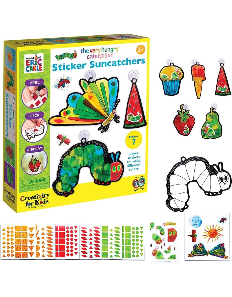 Creativity for Kids The Very Hungry Caterpillar Sun Catchers