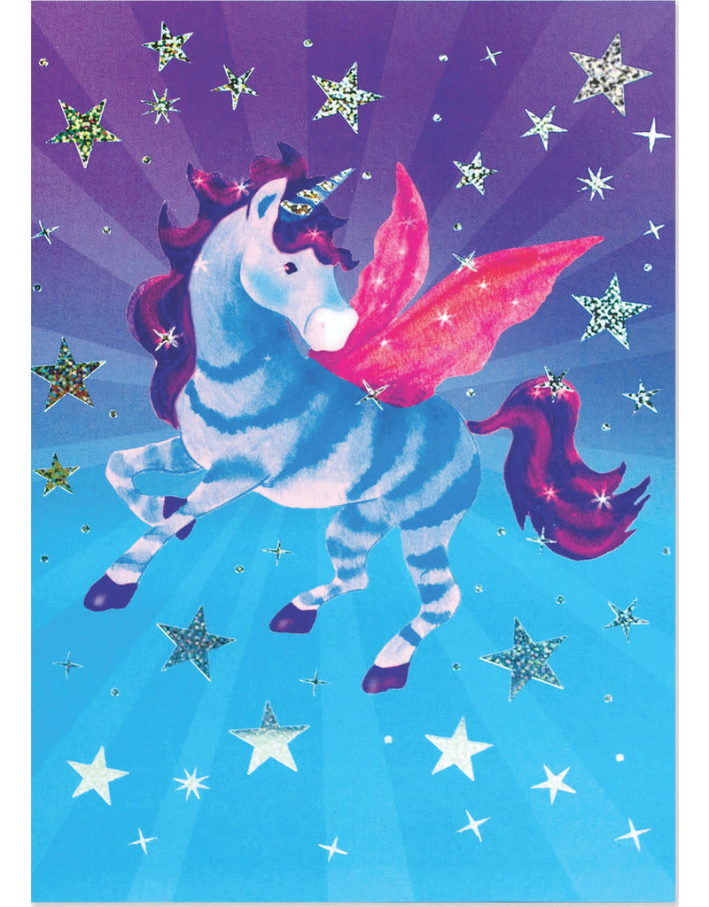 Peaceable Kingdom Starry Pegasus BD card