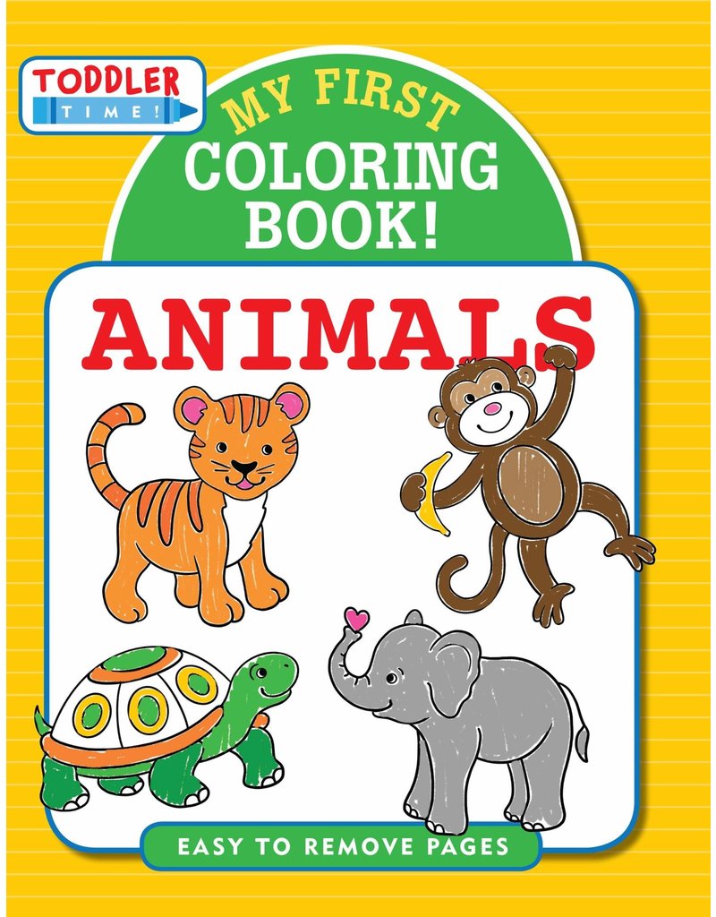 Peter Pauper My First Coloring Book: Animals
