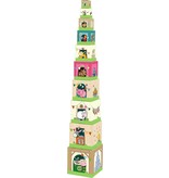 Haba USA On the Farm Stacking Cube