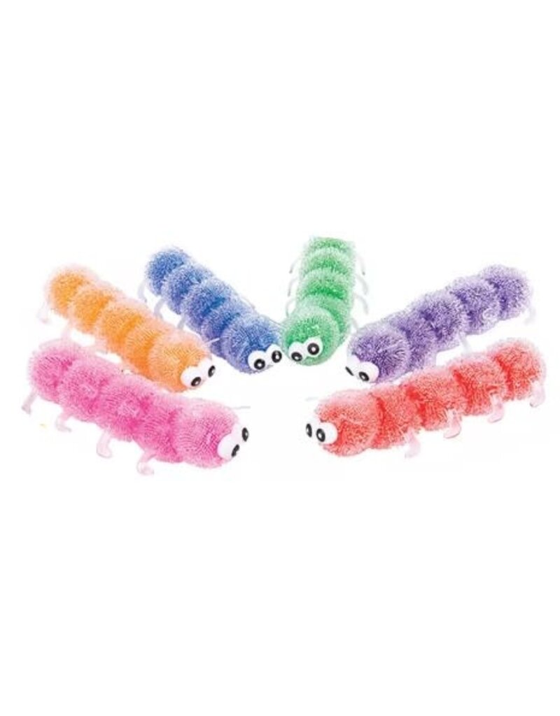 9" Squeezy Bead Caterpillar (1pc - asst colors)