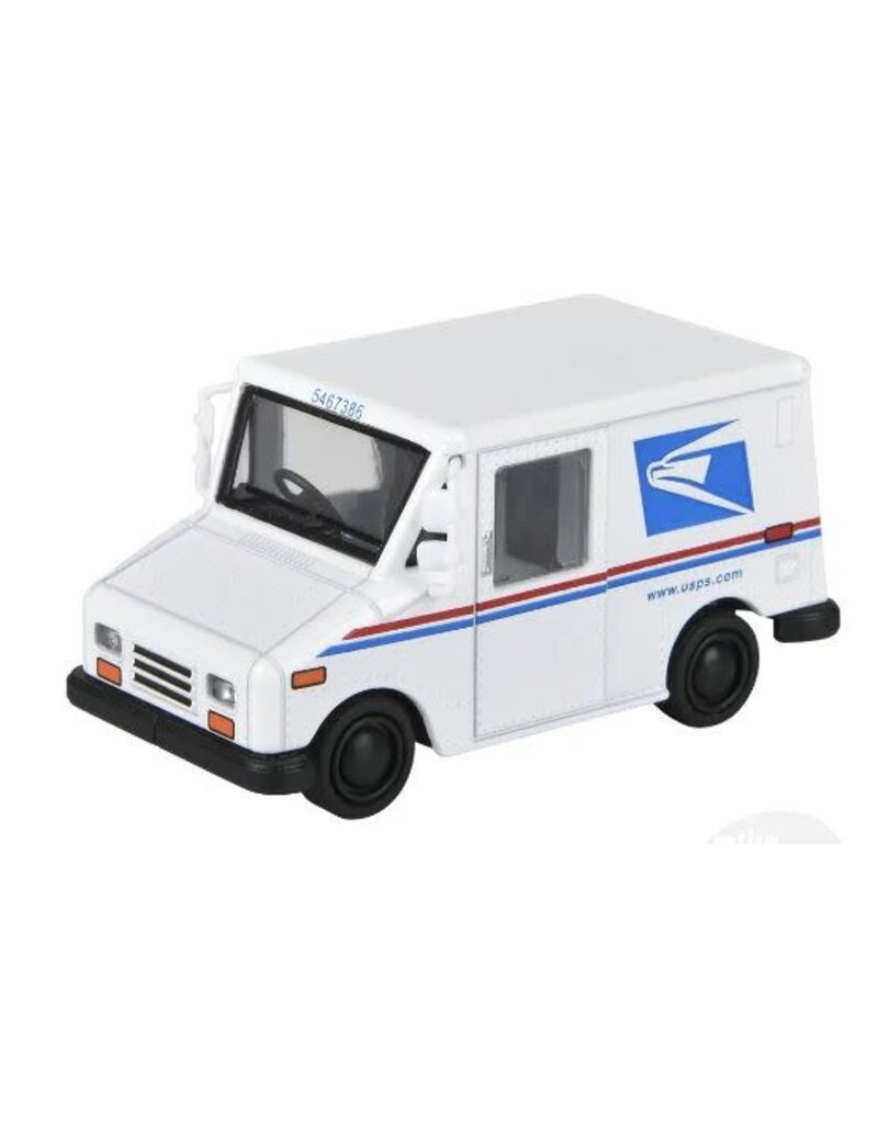 The Toy Network 2.5" Diecast Pull Back Mini Postal Carrier Truck