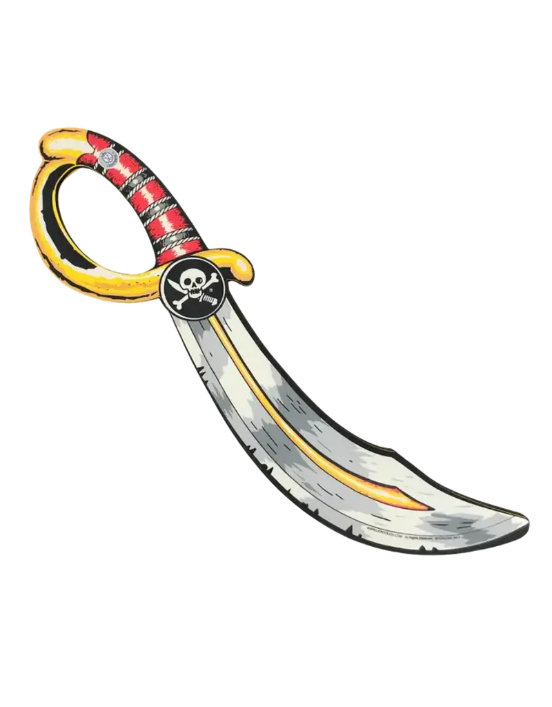 Liontouch Red Stripe Pirate Sabre sword