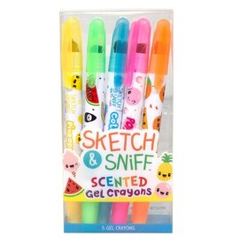 Scentco Sketch & Sniff Gel Crayons 4-Pk