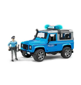 Bruder Land Rover Police vehicle policeman