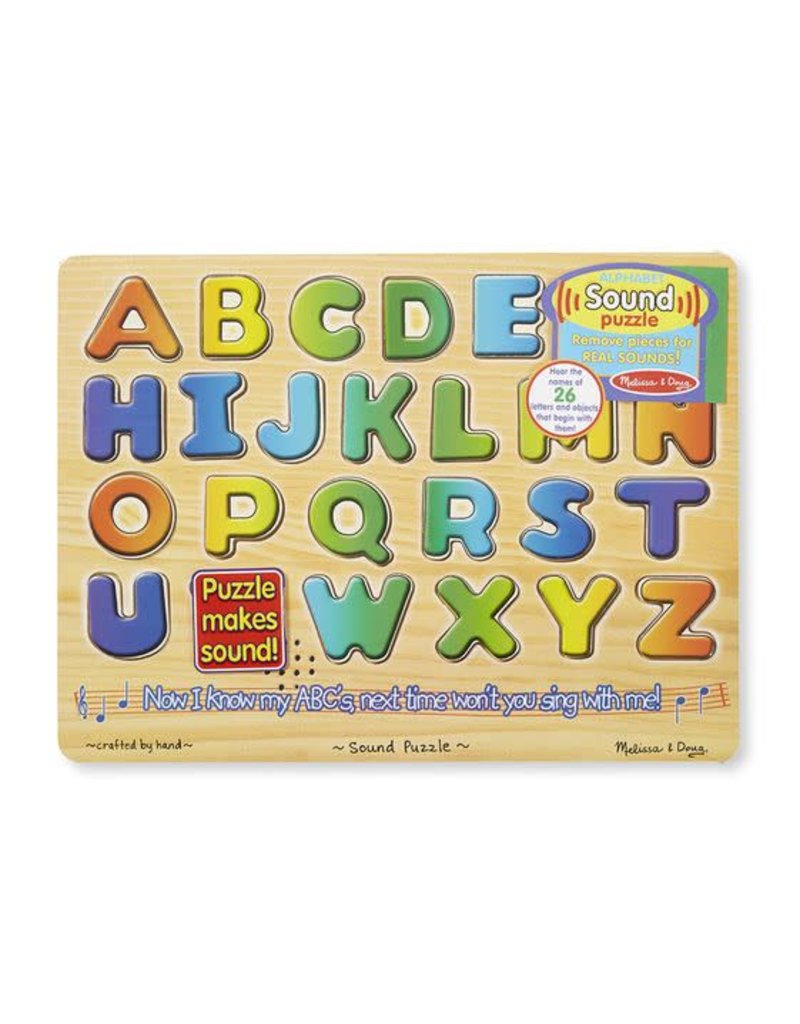 alphabet sound puzzle melissa and doug