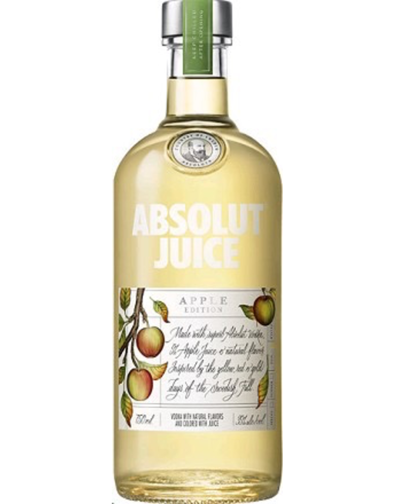 Absolut Juice apl ed vodka 6pk 1l (835229010802)