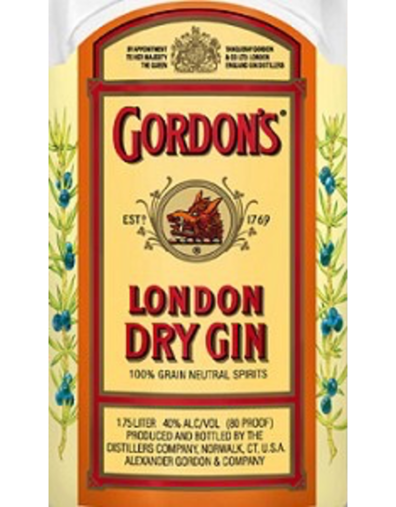 Gordon's Gin 1.75 Liters Pound Ridge Wine & Spirits