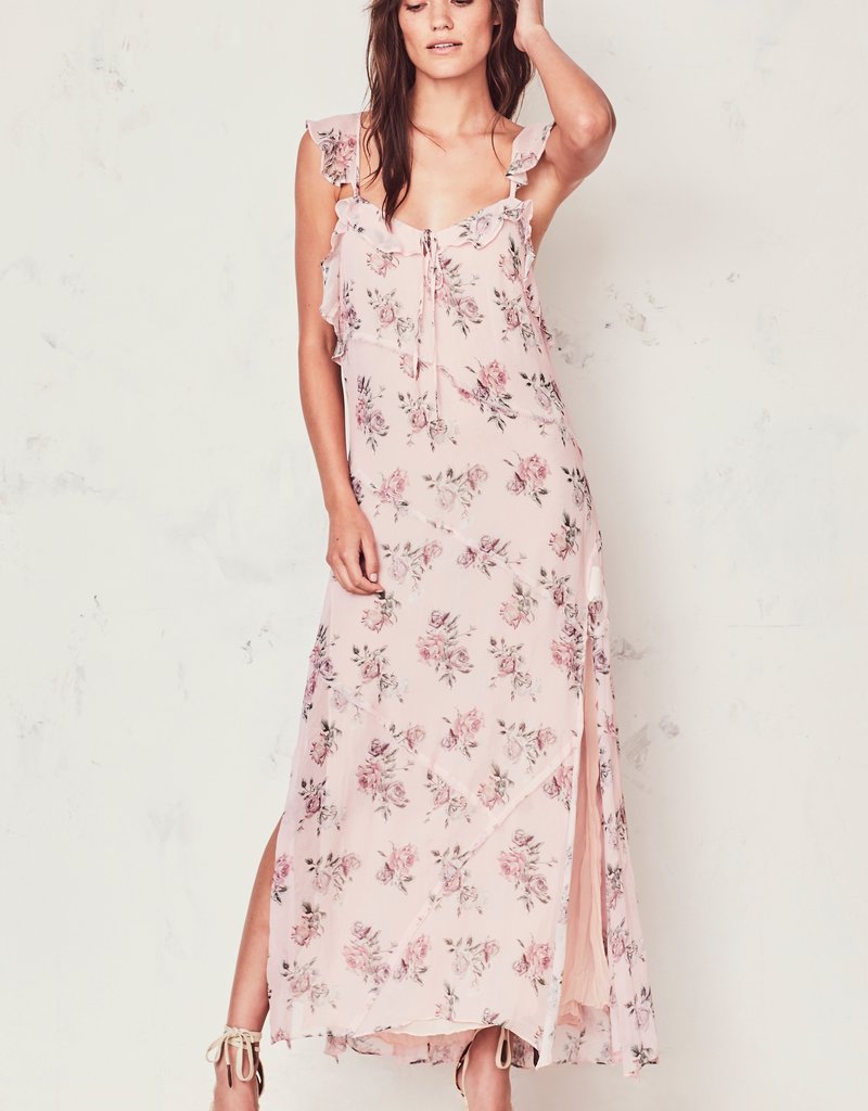 Love Shack Fancy Floral Dress Top 