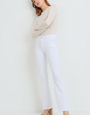 just black denim flare jeans