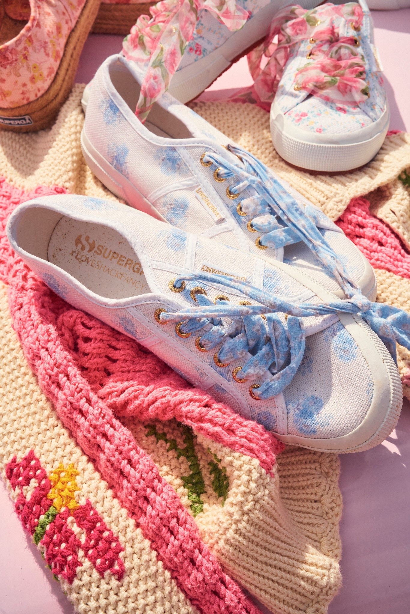 love shack fancy x superga