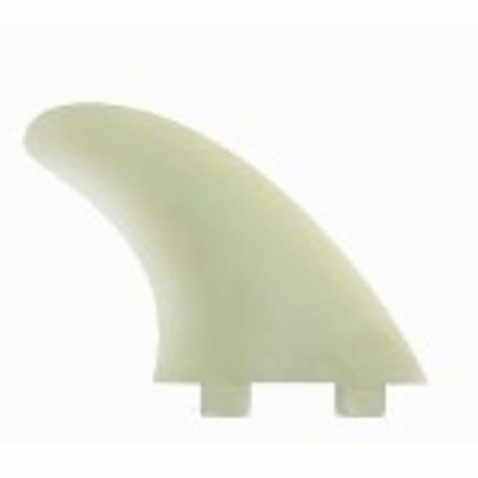 FCS FCS 2-tab natural glass single fins