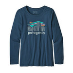 Patagonia Girls’ L/S graphic organic T-shirt