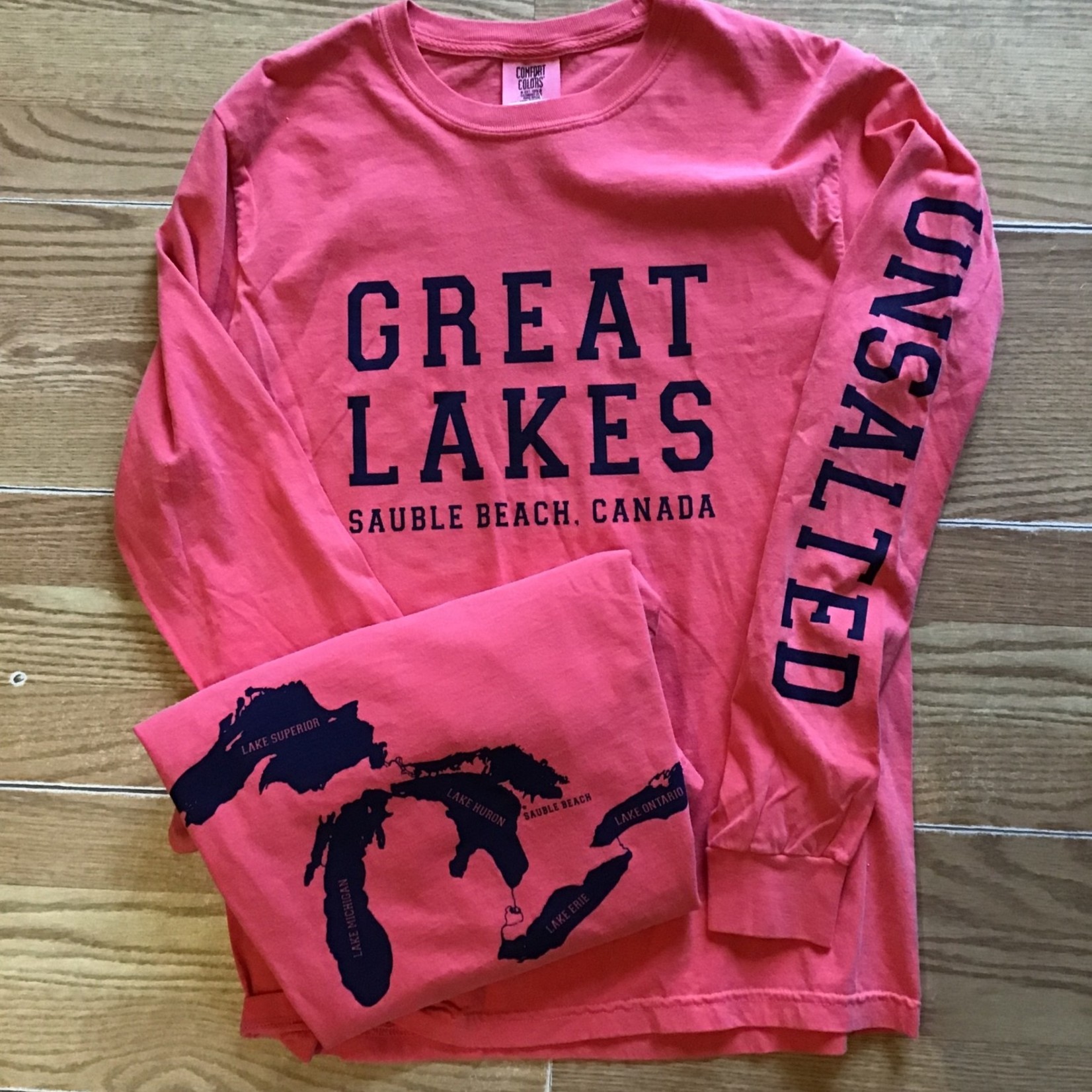 Sauble Beach Great Lakes comfort colours l/s