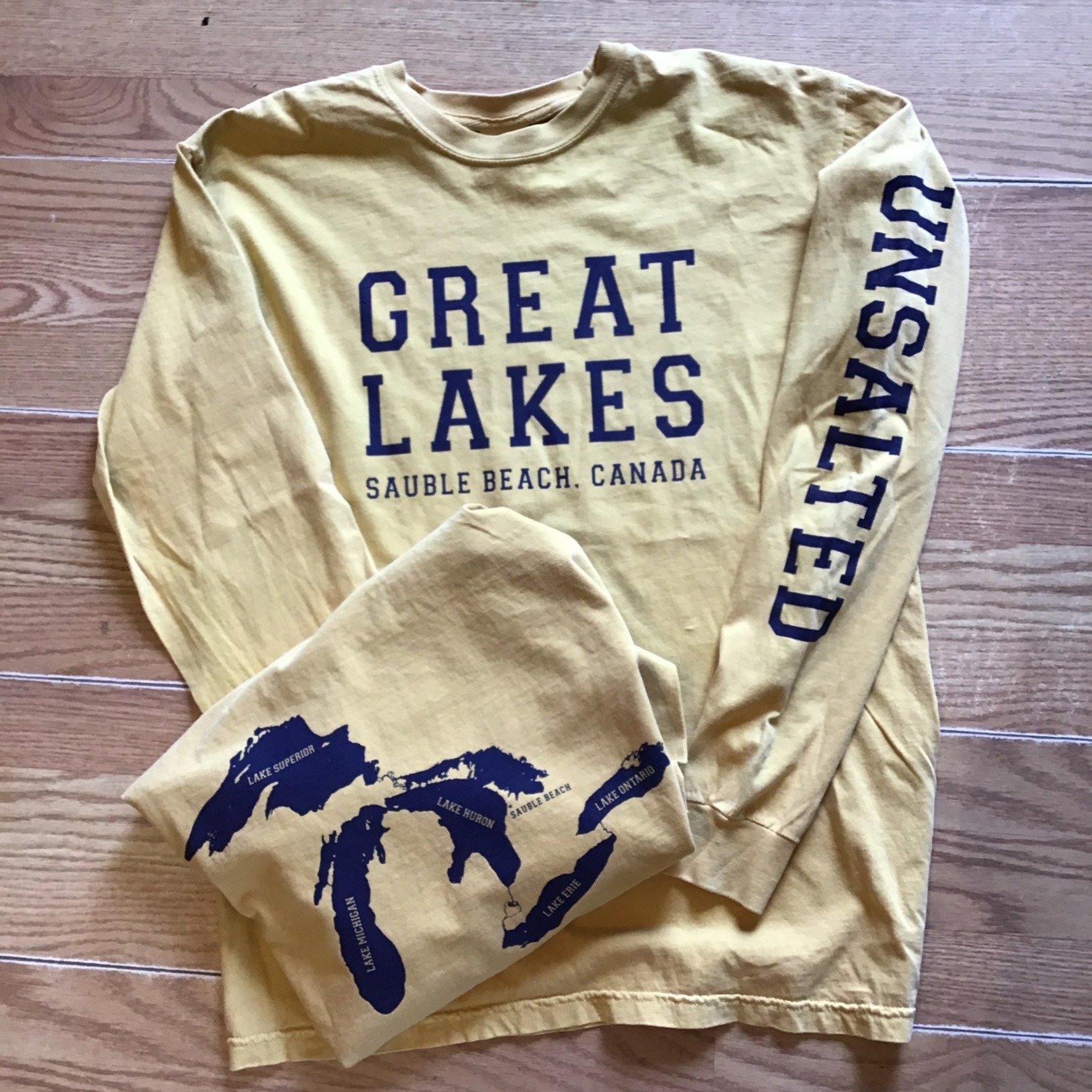 Sauble Beach Great Lakes comfort colours l/s