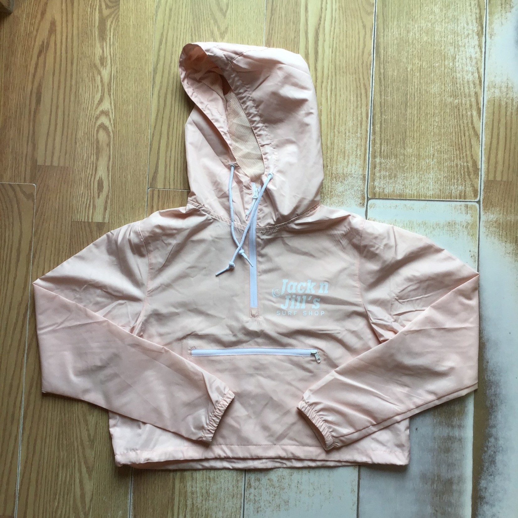 Jack n Jill’s JNJ wmn lt wt crop windbreaker