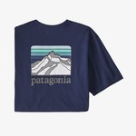 Patagonia M’s line logo ridge pocket responsibili tee