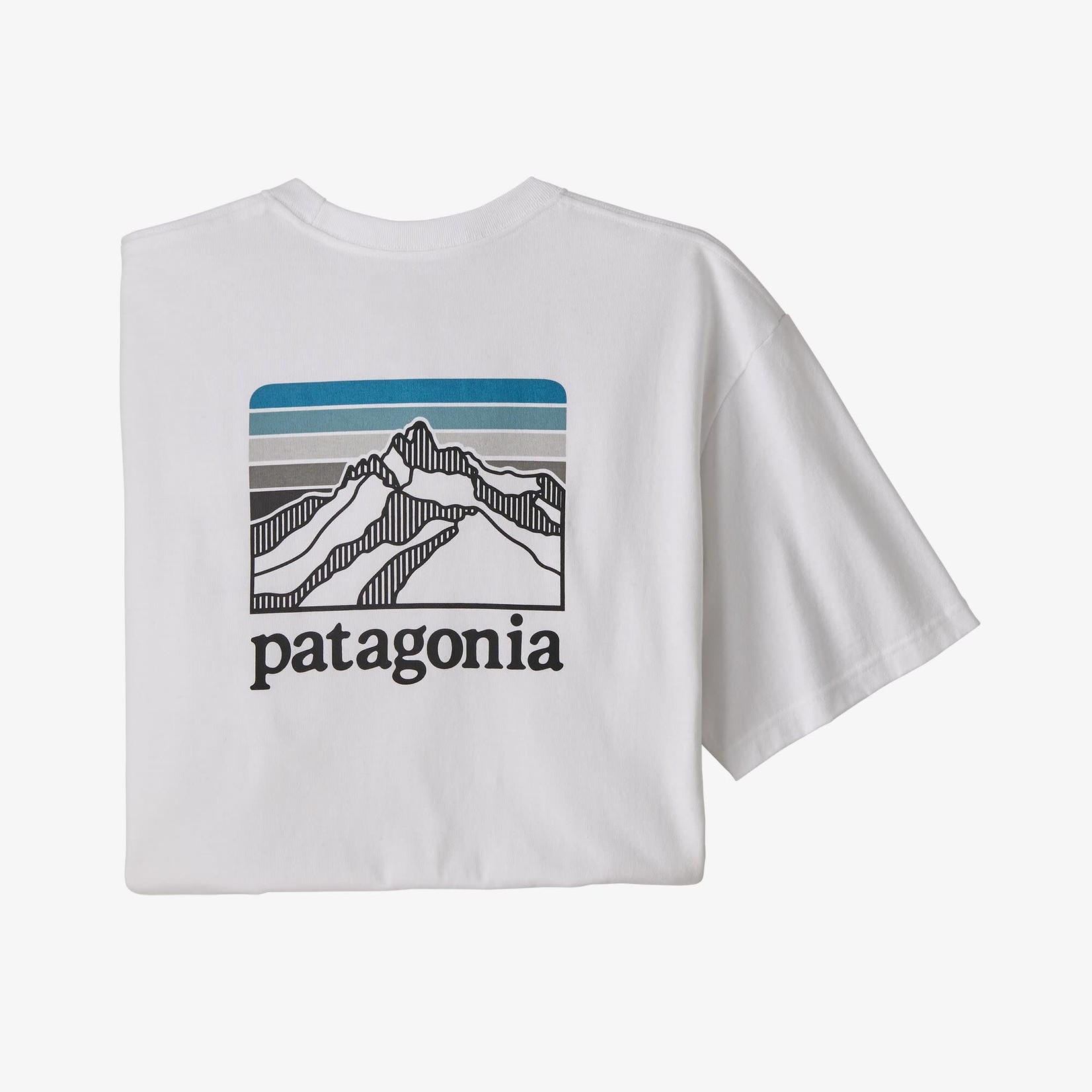 Patagonia M’s line logo ridge pocket responsibili tee
