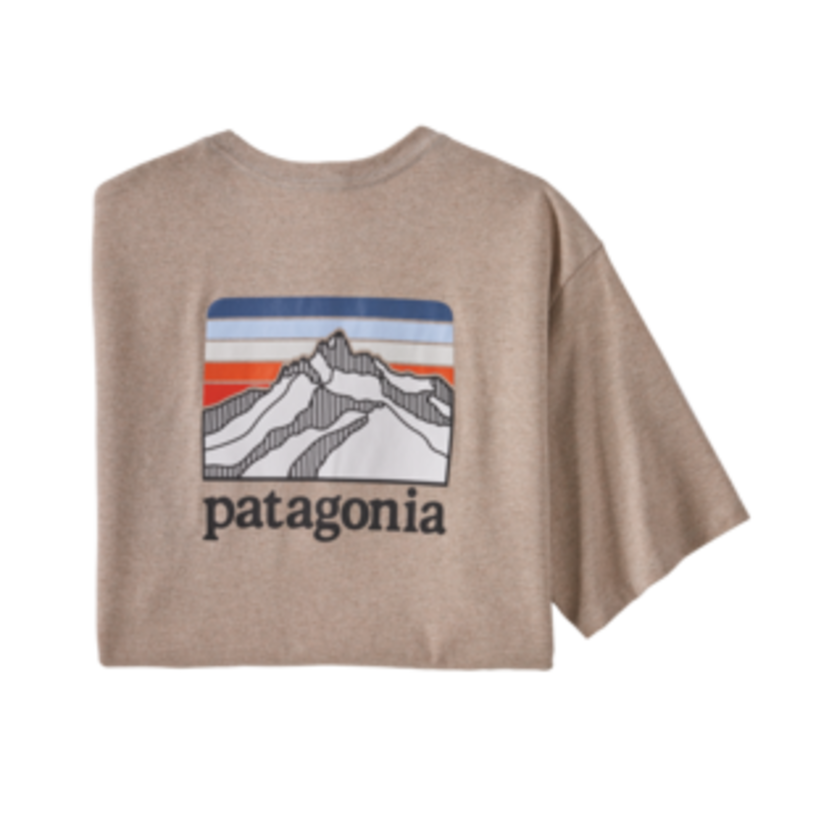 Patagonia M’s line logo ridge pocket responsibili tee