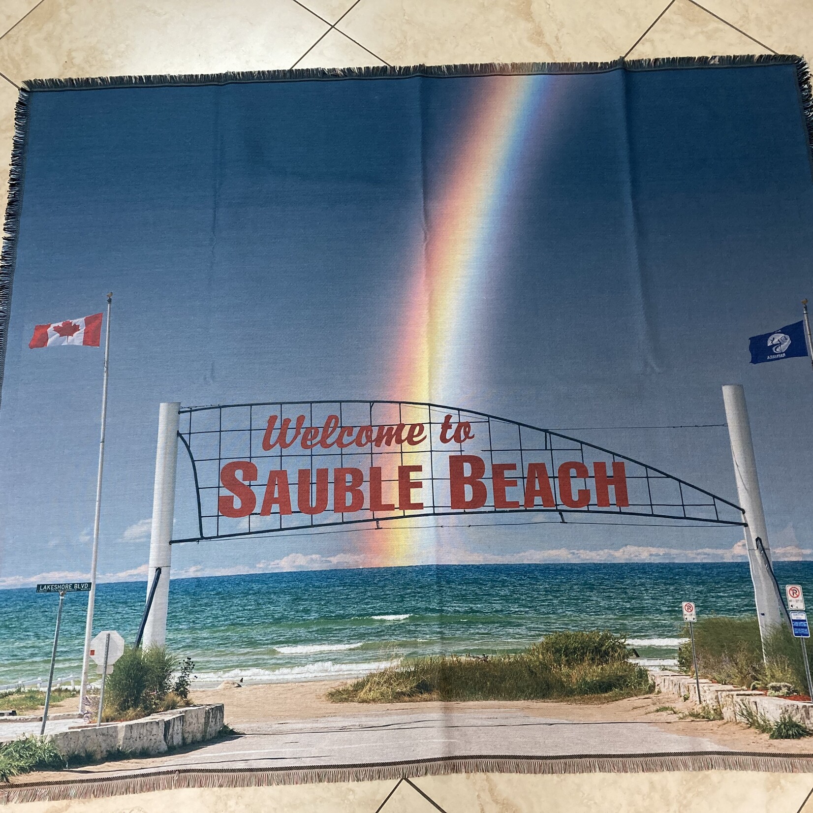 Sauble Beach SB tapestry