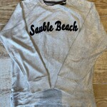 Sauble Beach SB chenille app bubbive terry crew