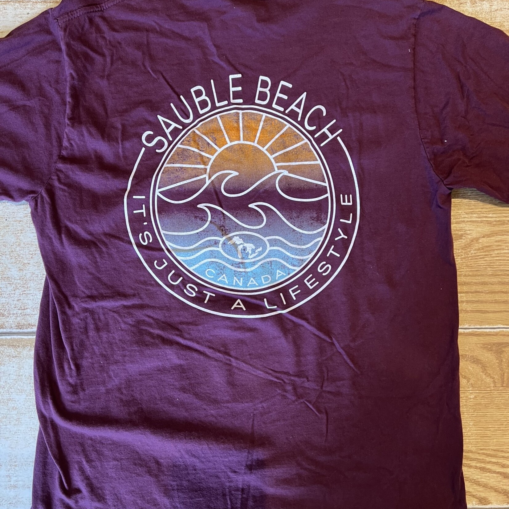 Sauble Beach SB effective dyed l/s tee